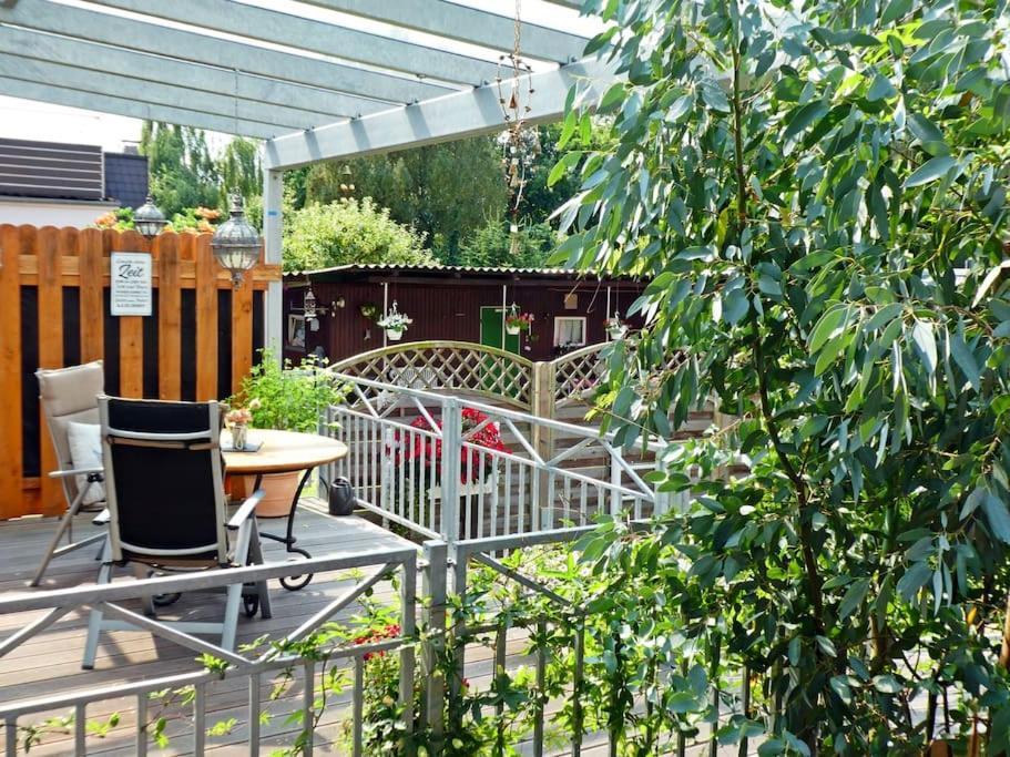 Landgang I 90Qm² Mit Garten Elsfleth Esterno foto