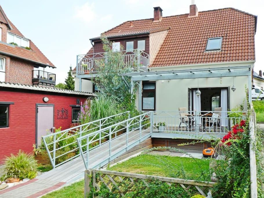Landgang I 90Qm² Mit Garten Elsfleth Esterno foto